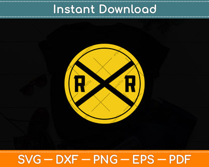 Railroad Locomotive Model Train Lover Svg Digital Cutting File