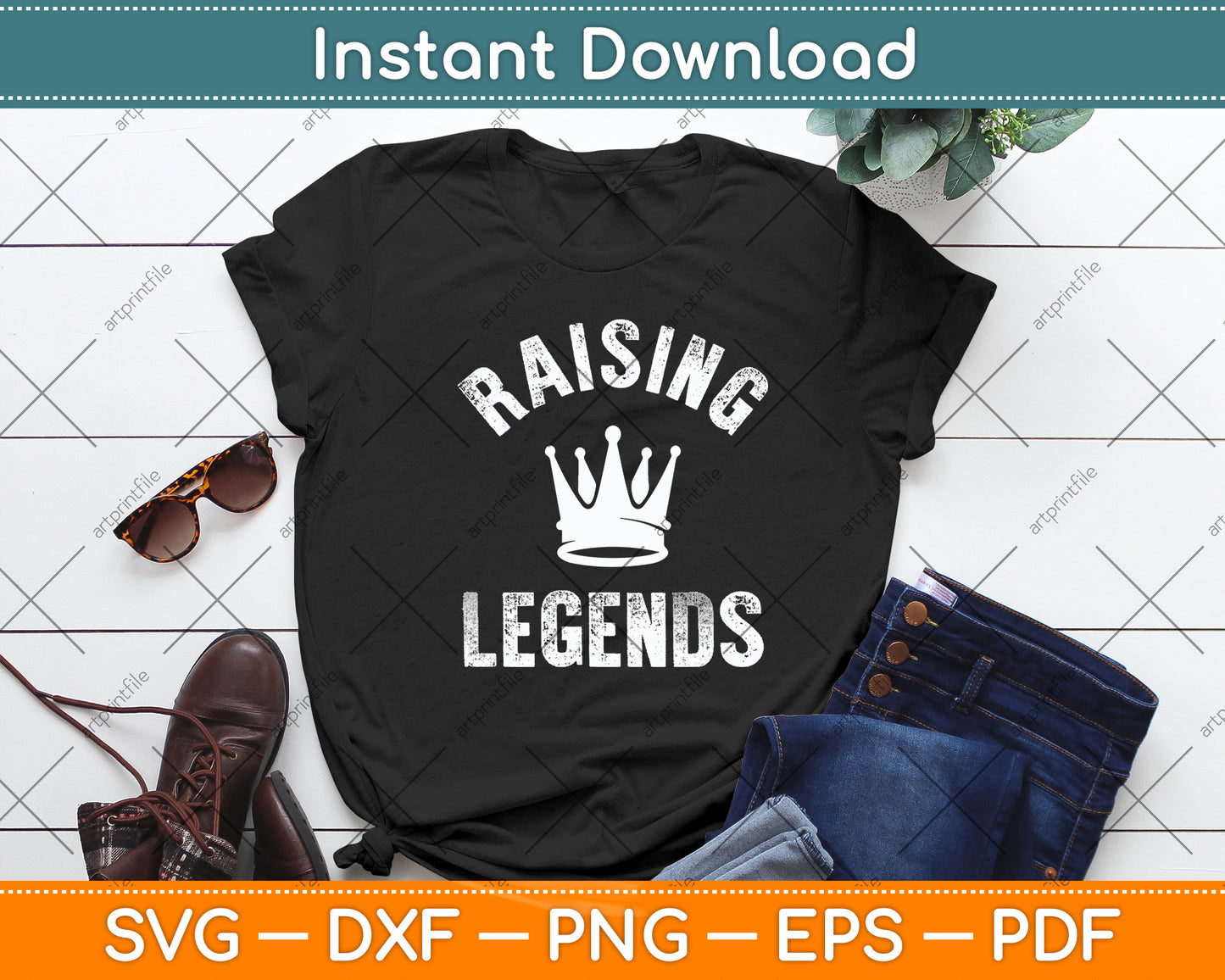 Raising Legends Proud Mom Svg Digital Cutting File