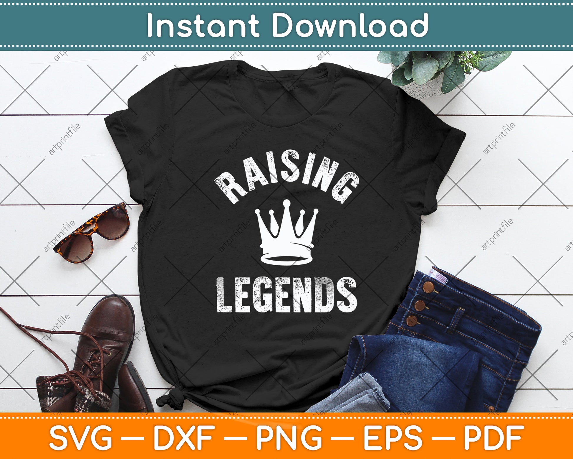 Raising Legends Proud Mom Svg Digital Cutting File