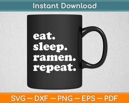 Ramen Noodles Japanese Food Svg Digital Cutting File