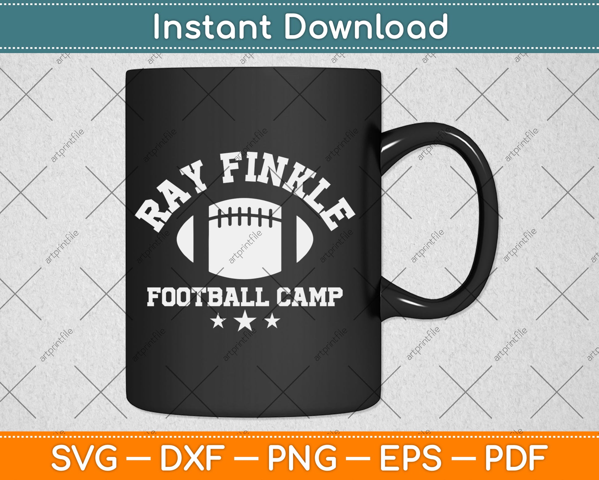Ray Finkle Football Camp Funny Football Svg Digital Cutting File