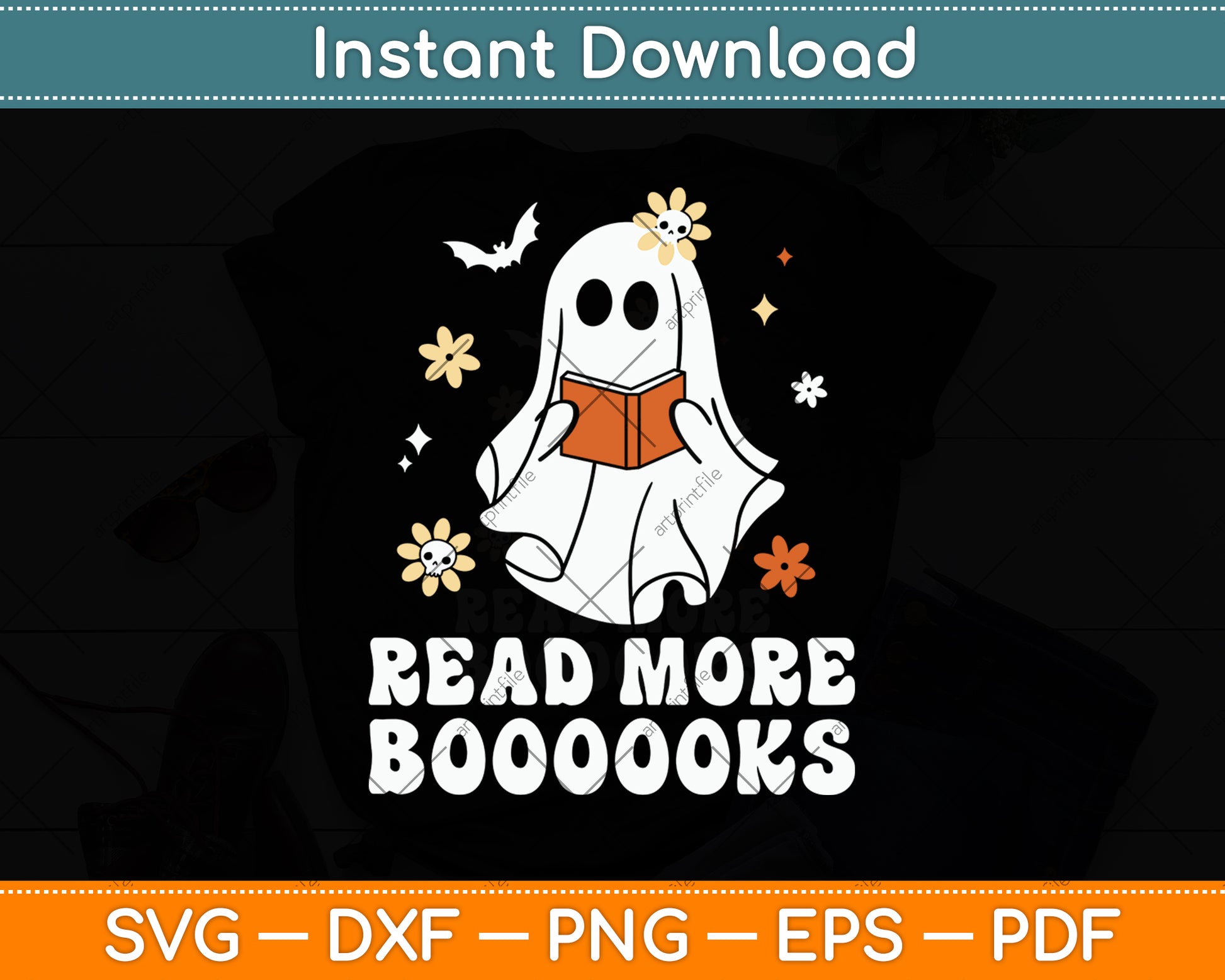 Read More Books Svg Digital Cutting File