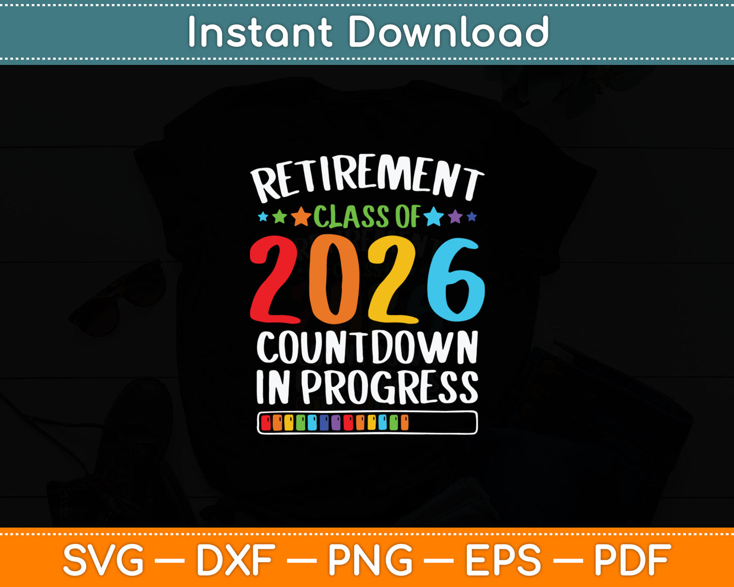 Retirement Class Of 2026 Teacher Svg Digital Cutting File