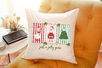 Retro Christmas Goose PNG Bundle