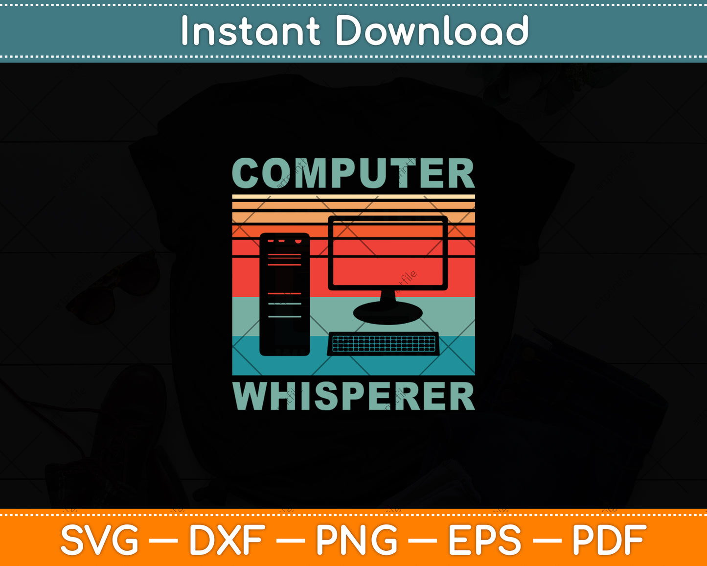 Programmer Coder - Developer Programming Computer Whisperer Svg Digital Cutting File