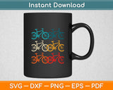 Retro Cycling Funny Cycle Lover Svg Digital Cutting File