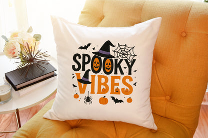 Retro Halloween Spooky Vibes PNG Sublimation Design