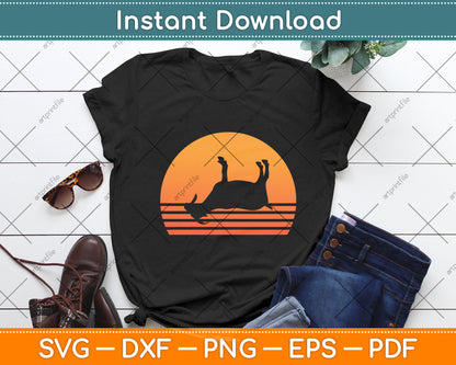 Retro Vintage Goat Svg Digital Cutting File