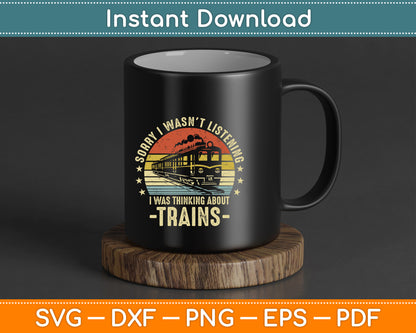 Model railroad SVG digital download for locomotive collectors and railway hobbyists