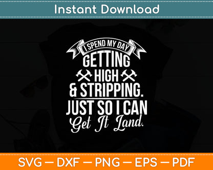 Roofing Contractor For Men Funny Roofer Svg Digital Cutting File