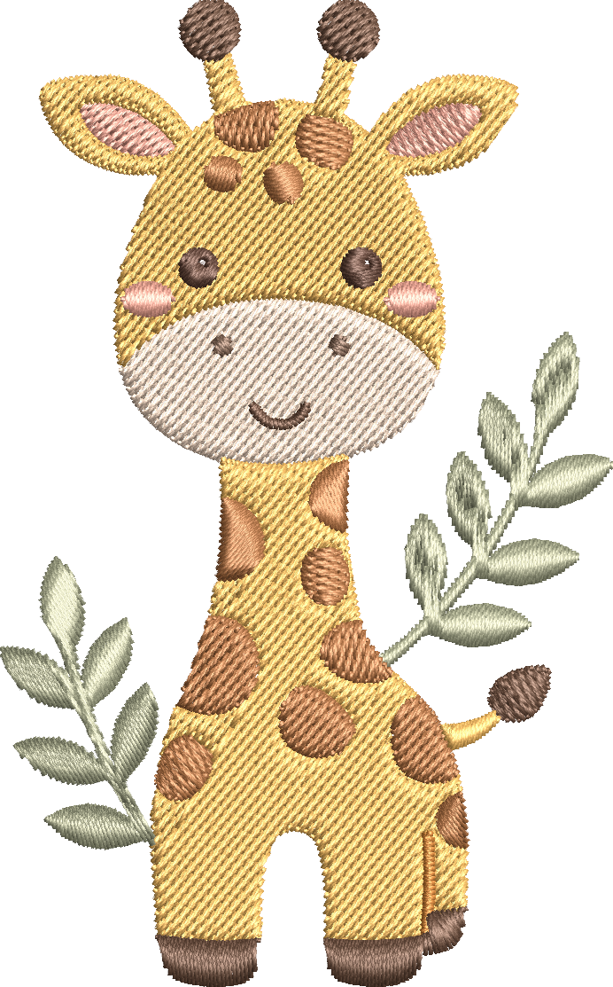 Safari Animals Embroidery Bundle