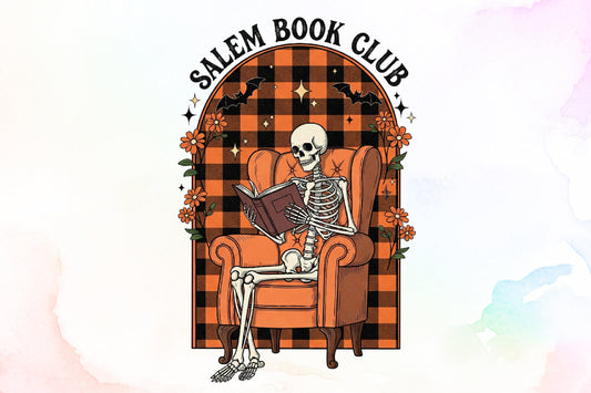 Salem Book Club Halloween PNG