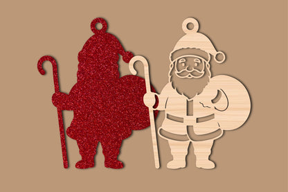 Santa Claus Ornament SVG