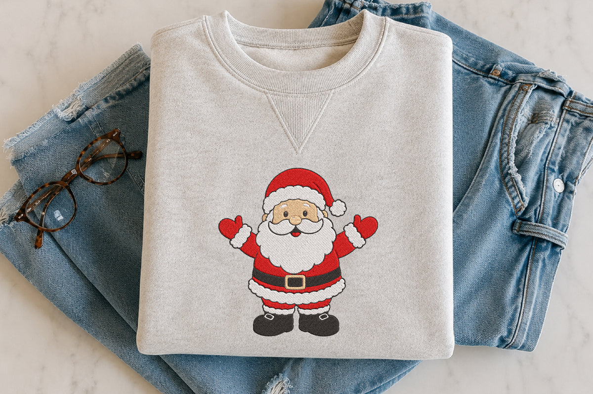 Santa Claus Embroidery Design