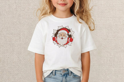 Santa Embroidery Design – Cute Santa Claus Machine Embroidery Pattern, Festive Christmas & Holiday Embroidery Design