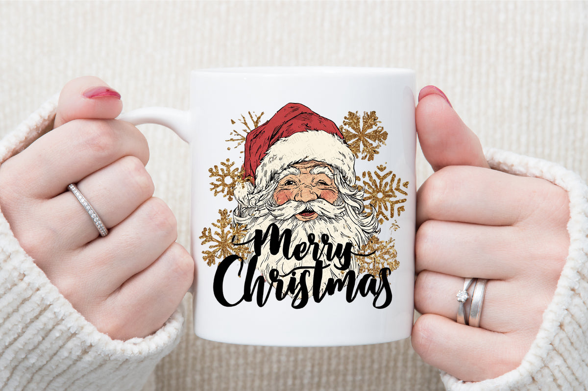 Santa Merry Christmas PNG