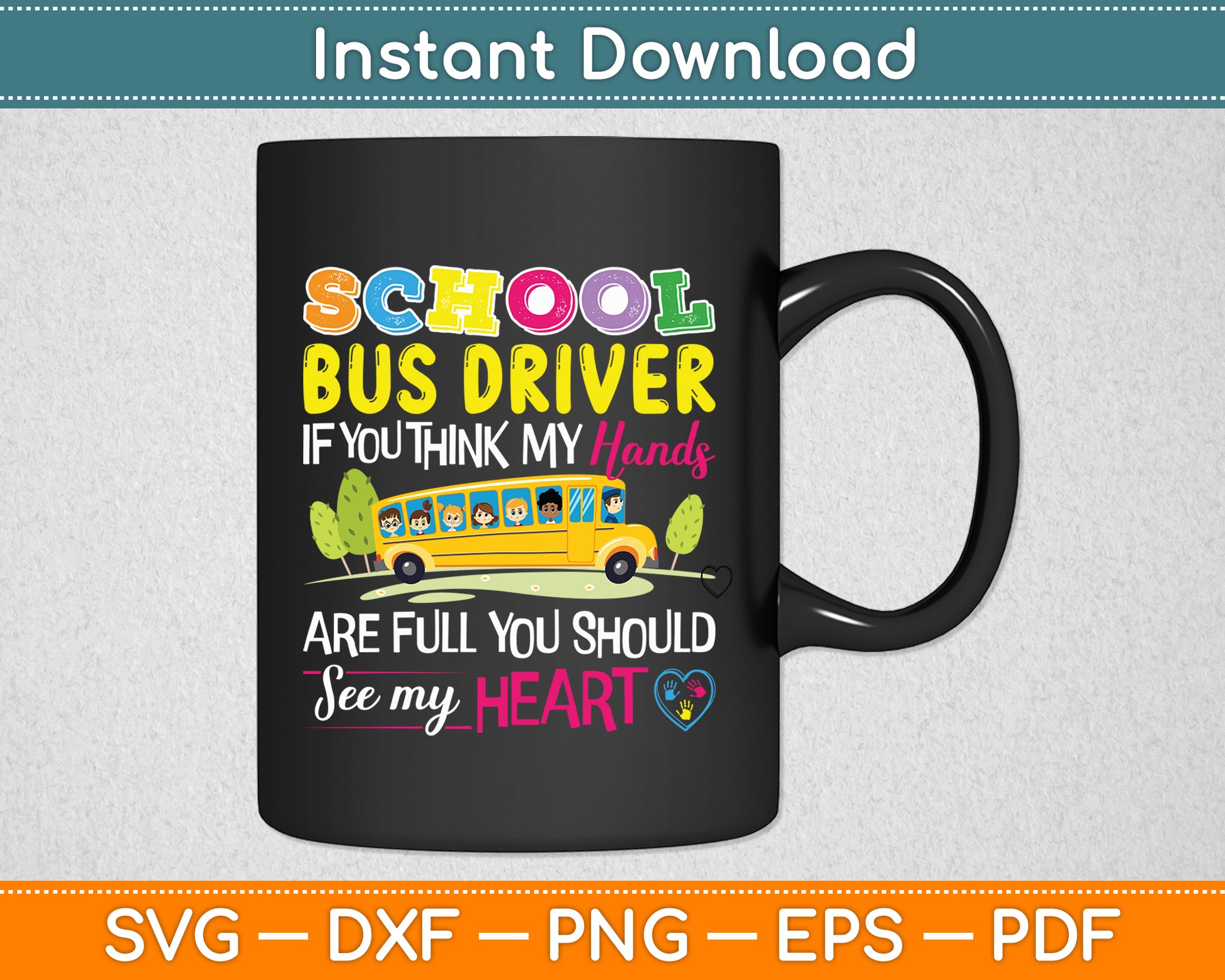 School Bus Driver Funny Svg Digital Cutting File