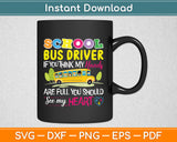 School Bus Driver Funny Svg Digital Cutting File