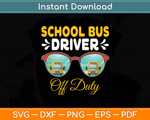 School Bus Driver Off Duty Henry Svg Digital Cutting File