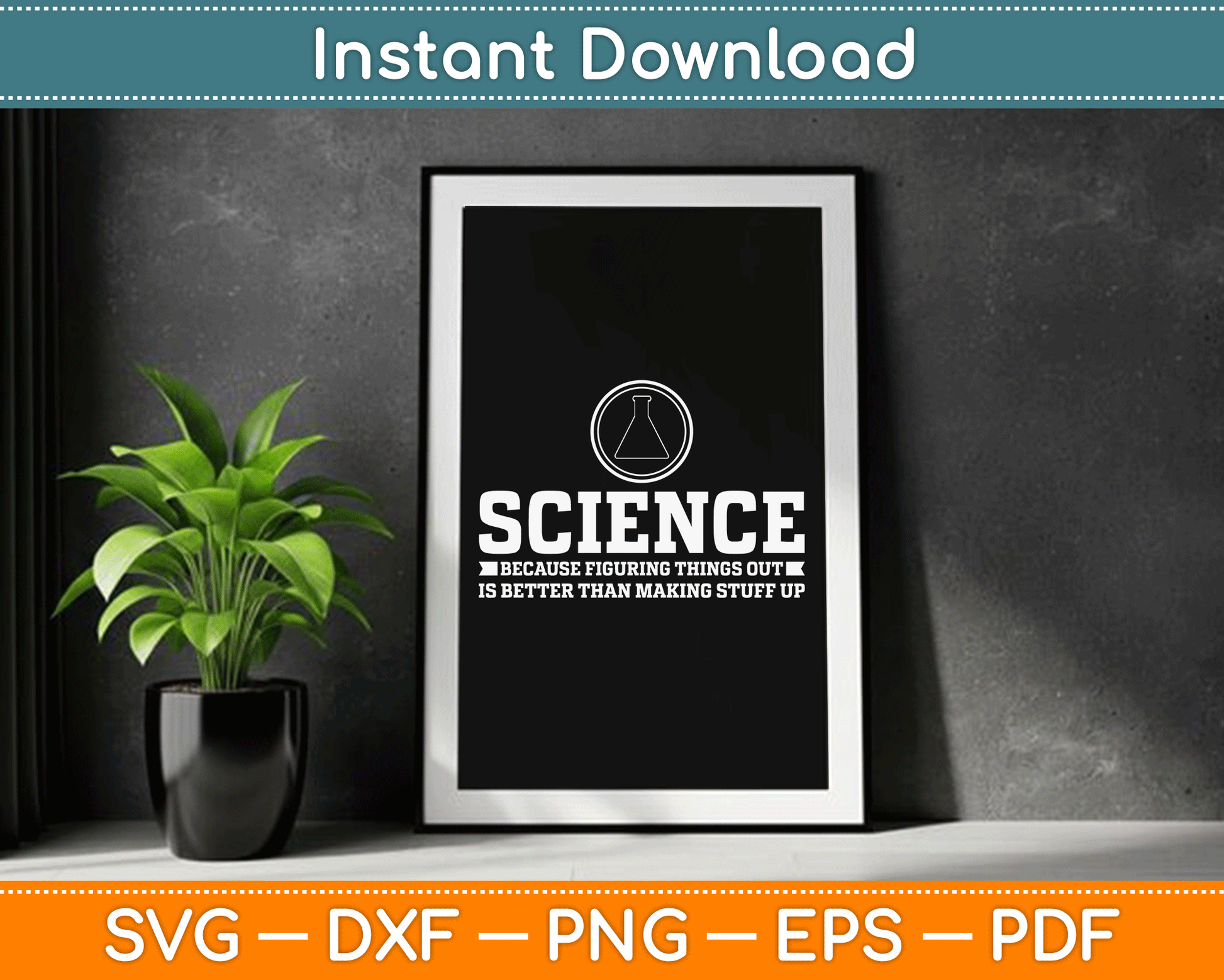 Science Physics Chemistry Nerd Funny Saying SVG Digital Cutting File