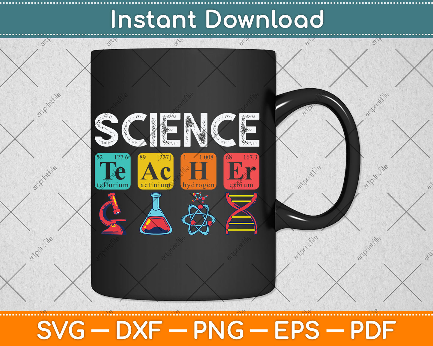 Science Teacher Chemistry Biology Physics Teacher Student Svg Digital Cutting File