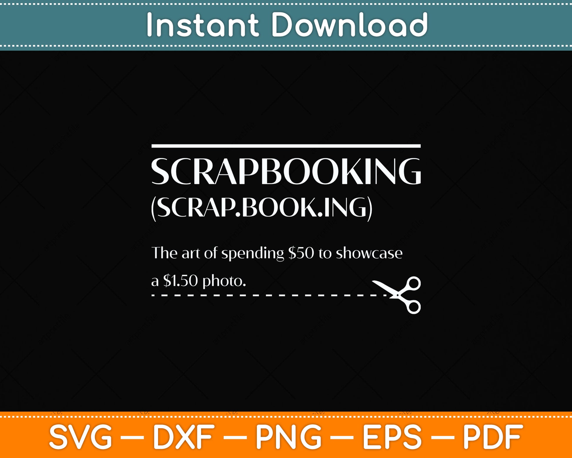 Scrapbook Scrapbooking Scrapbooker Definition Svg Png Dxf Digital Cutting File