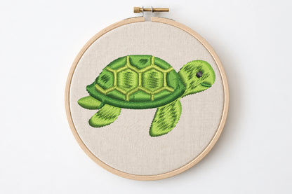 11 Sea Animals Embroidery Bundle
