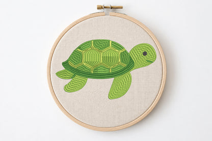 Cute Crab Embroidery Design