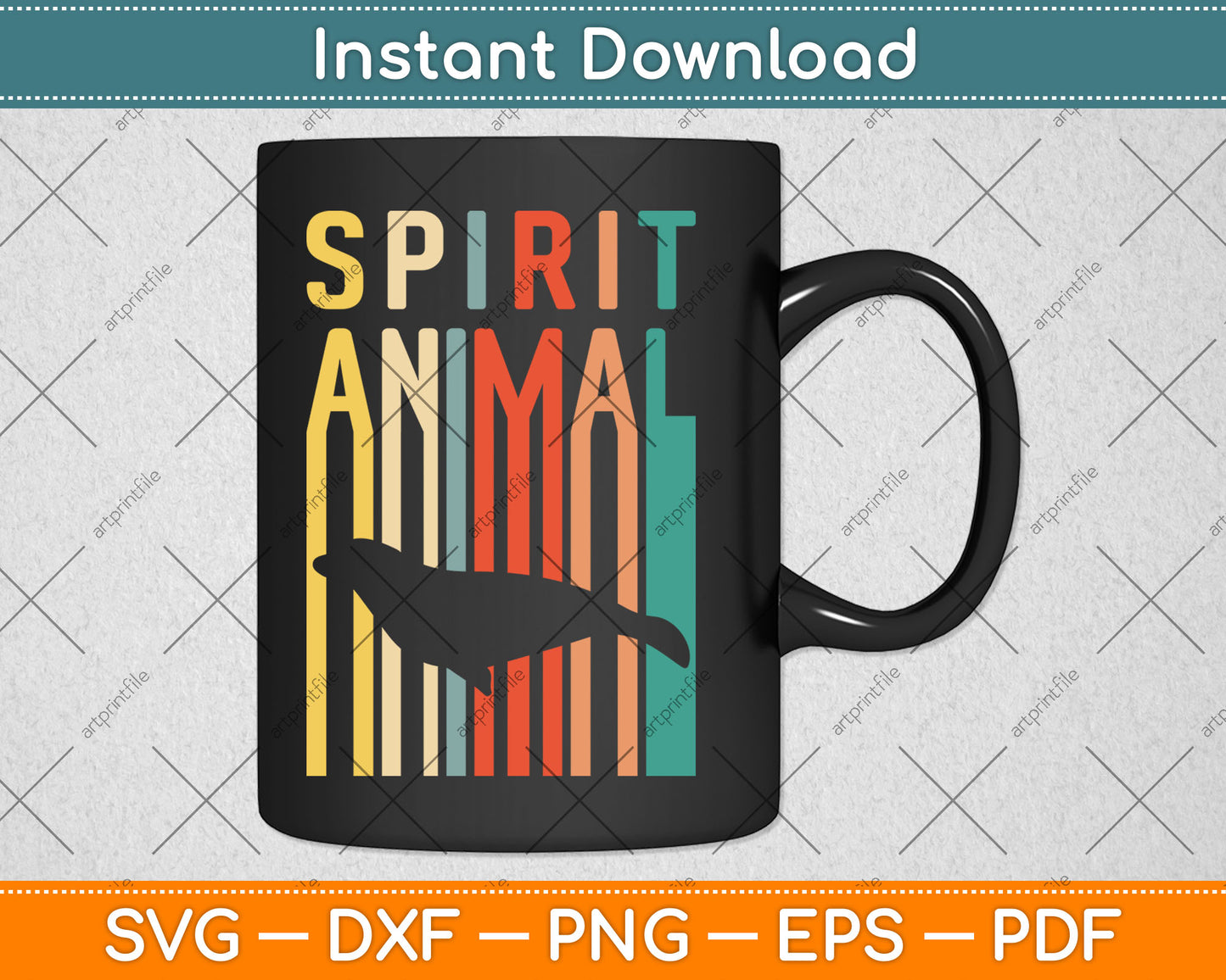 Seal Graphic Lover Seal Spirit Animal Svg Digital Cutting File