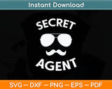 Secret Agent Halloween Funny Svg Digital Cutting File