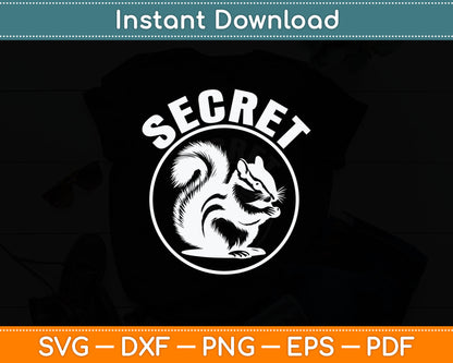 Secret Squirrel Svg Digital Cutting File