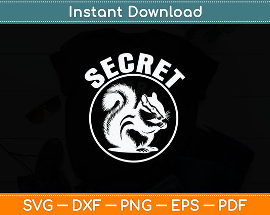 Secret Squirrel Svg Digital Cutting File