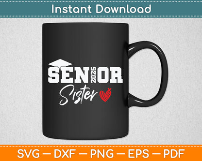 Senior 2025 Graduation Svg Digital Cutting File