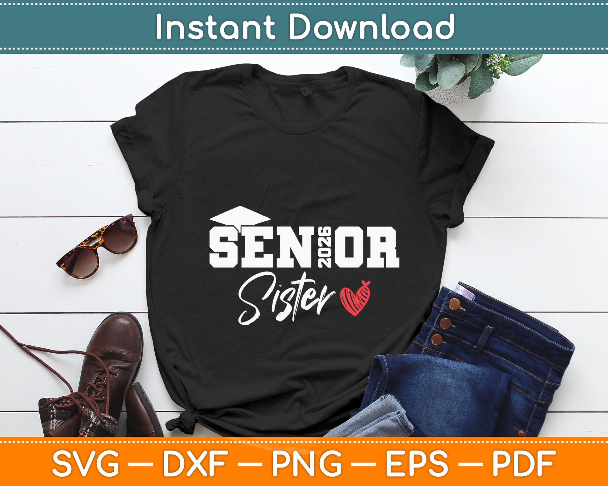Senior 2026 Graduation Svg Digital Cutting File