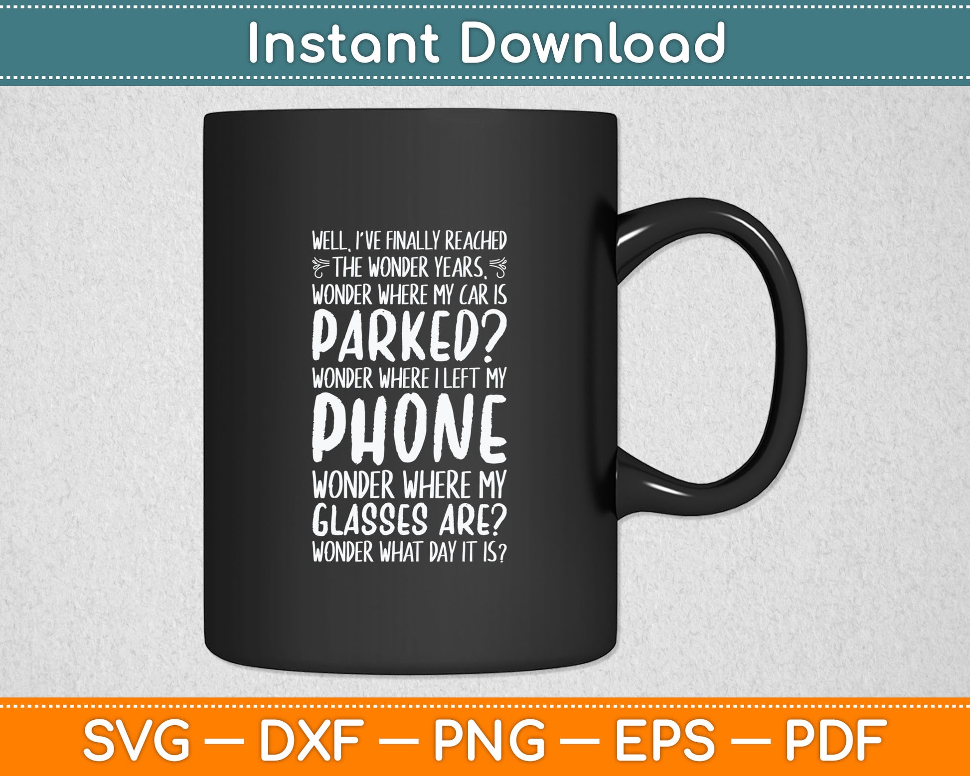 Senior Citizen Retiree Pensioner Elderly Person Wonder Years Svg Digital Cutting File