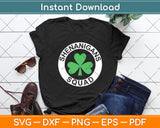 Shenanigans Squad Funny St. Patrick's Day Svg Digital Cutting File