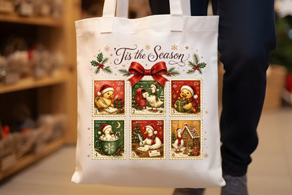 Silly Goose Christmas Stamps PNG
