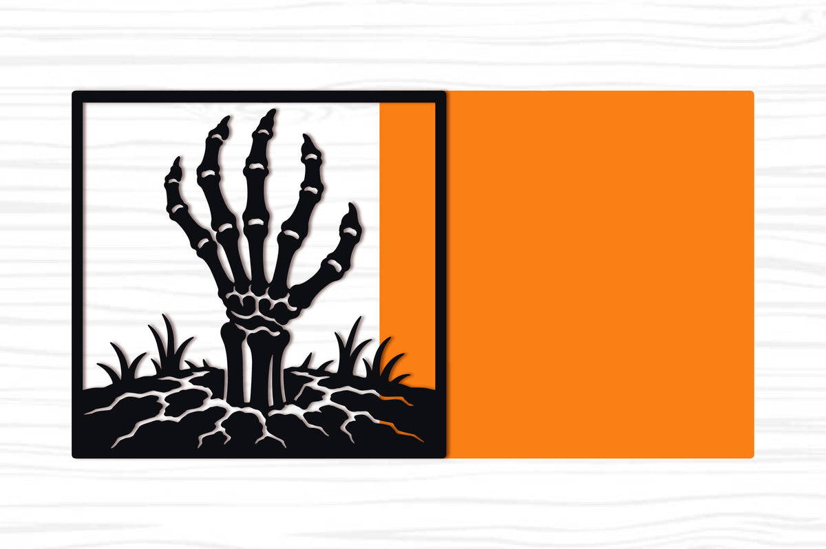 Skeleton Hand Halloween SVG
