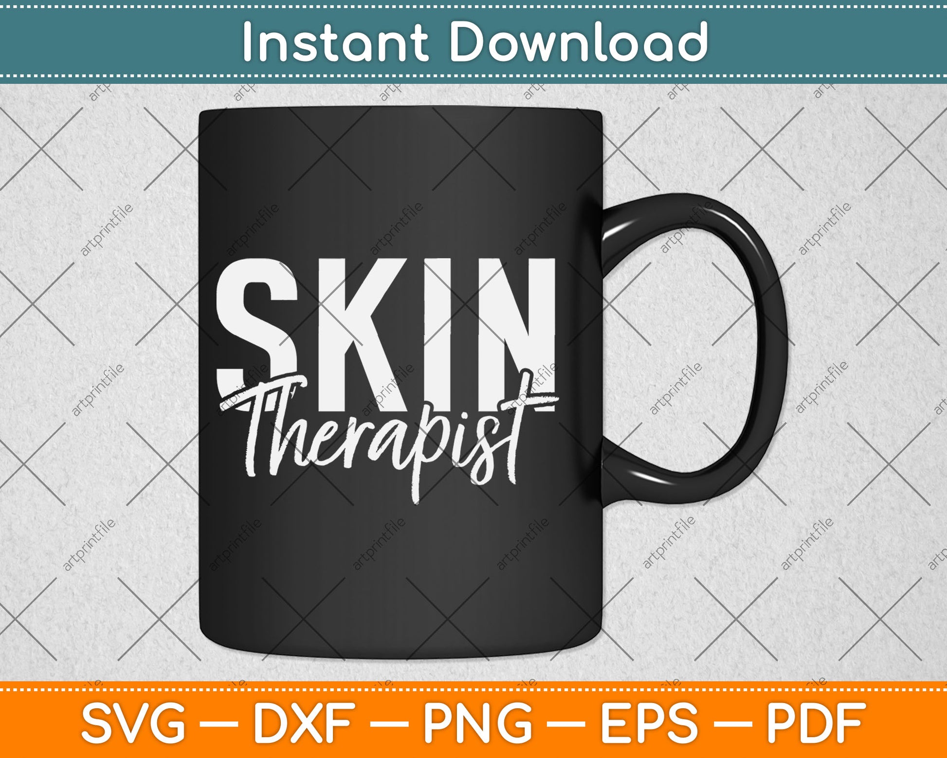 Skin Therapist Skincare Leopard Skin Esthetician Svg Digital Cutting File