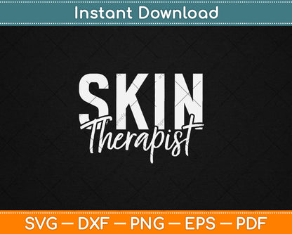 Skin Therapist Skincare Leopard Skin Esthetician Svg Digital Cutting File