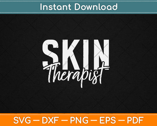 Skin Therapist Skincare Leopard Skin Esthetician Svg Digital Cutting File