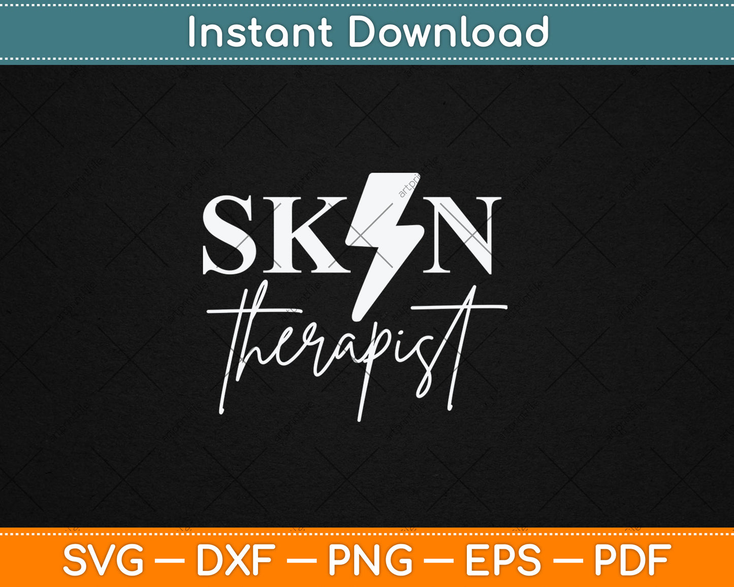 Skin Therapist Skincare Skin Esthetician Svg Digital Cutting File