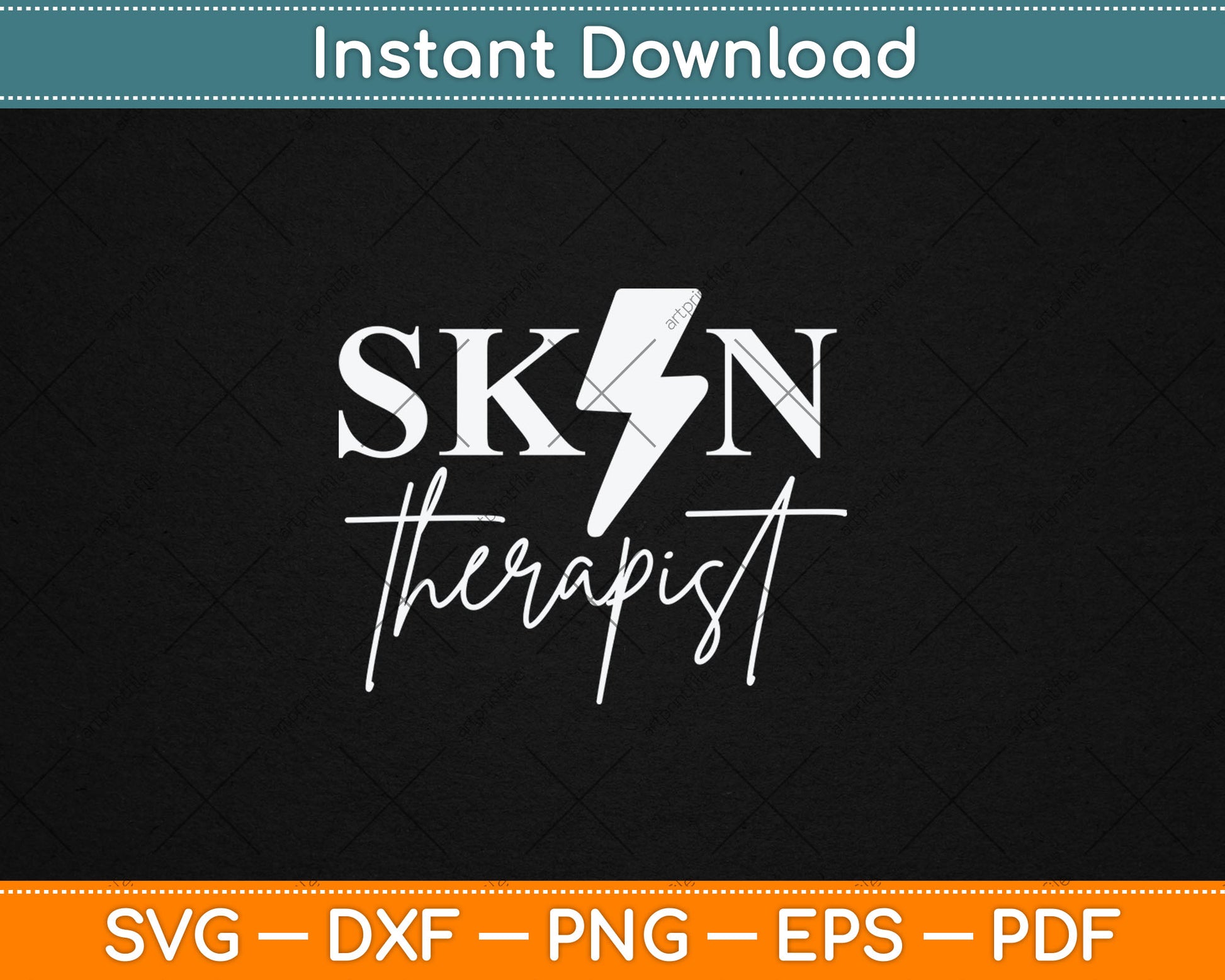 Skin Therapist Skincare Skin Esthetician Svg Digital Cutting File