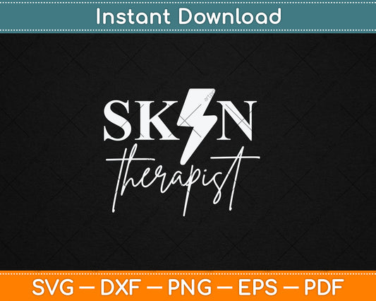 Skin Therapist Skincare Skin Esthetician Svg Digital Cutting File