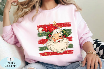 Vintage Santa Claus Christmas PNG