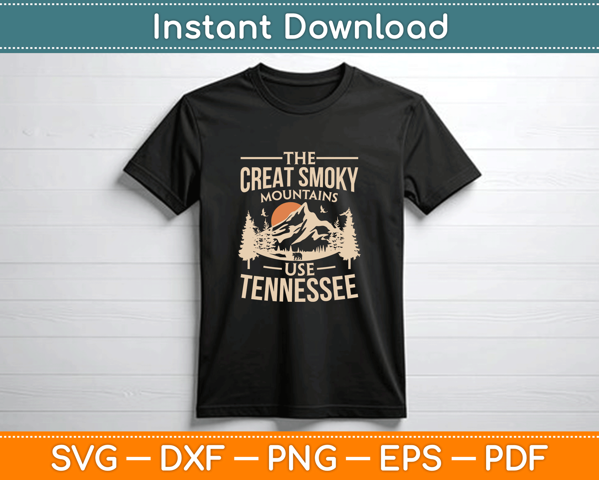 Smoky Mountains National Park Svg file