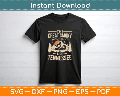 Smoky Mountains National Park Svg file