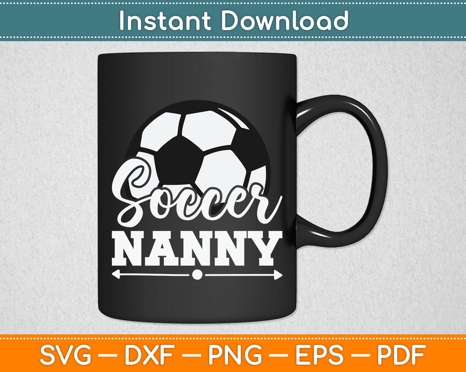 Soccer Auntie Soccer Player Game Day Mother's Day SVG Digital Cutting File