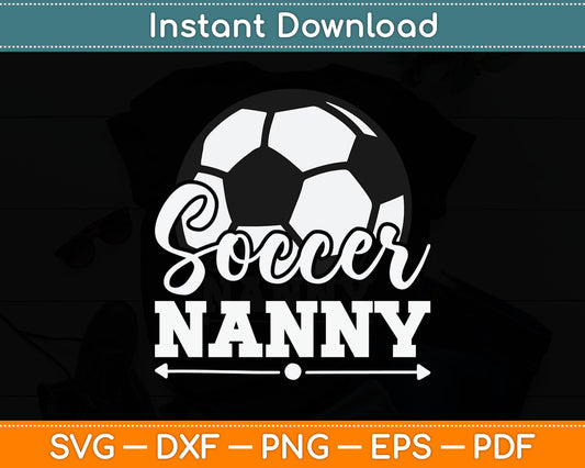 Soccer Auntie Soccer Player Game Day Mother's Day SVG Digital Cutting File