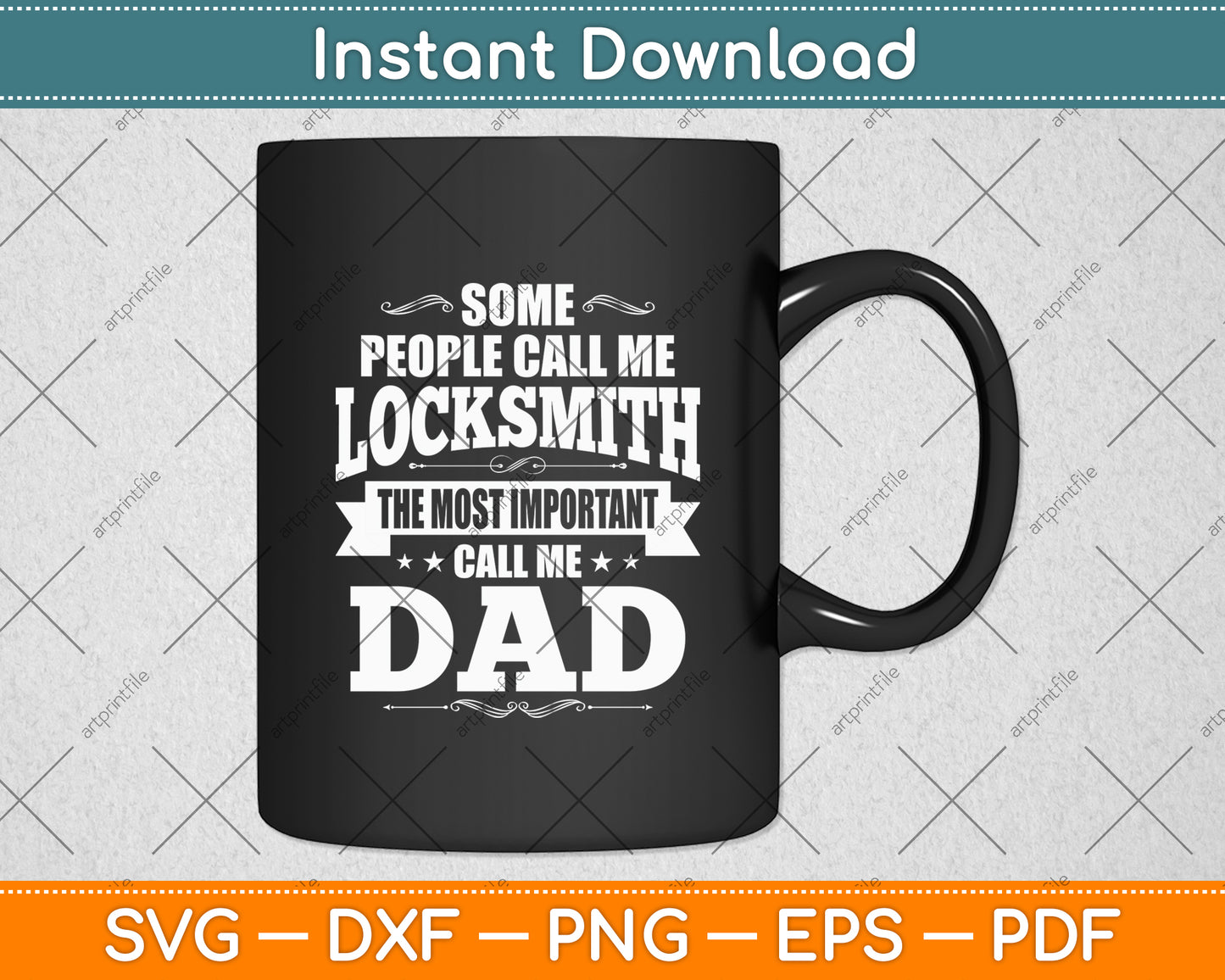 Some People Call Me Locksmith The Important Call Me Dad Svg Digital Cutting File
